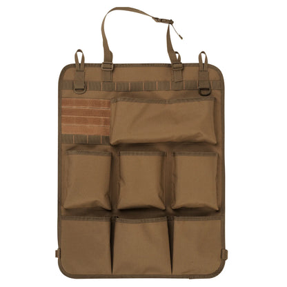 Tactical Camouflage Car Seat Backrest Storage Bag Hanging Organizer Vehicle Interior Accessory Space Saver Hanging Pouch