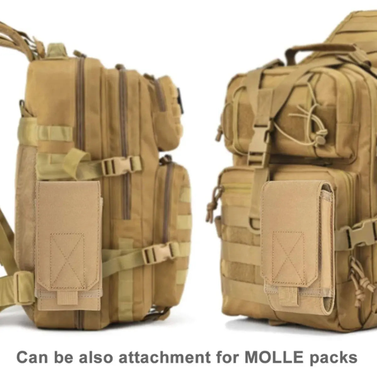 Molle Laser Pouch Tactical Cell Phone Belt EDC Pouch Holder Waist Accessories Bag Outdoor Camping Mobile Phone Pack Bag