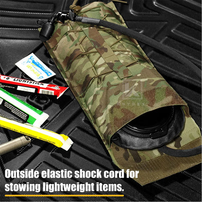 KRYDEX Tactical 500D 3L Hydration Pouch MOLLE Carrier Pack Bag Modular 100 oz Water Bladder Pouch Hunting Outdoor Accessories