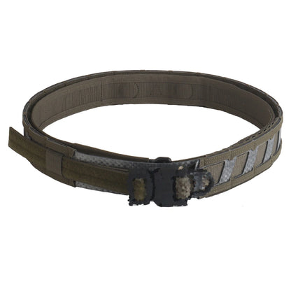 Airsoft Battle Belt Outdoor Hunting Militar Training Tactical Belt MOLLE System Magnetic Waist Belt Ranger Green M/L/XL