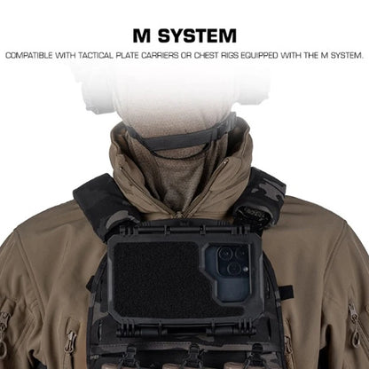Tactical MOLLE Phone Case Mobile Phone Universal Phone Holder Map Navigation Airsoft Paintball Vest Equipment Hunting Accessory
