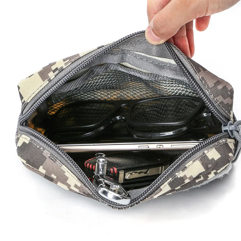 Molle EDC Tool Pouch Utility Waist Bag Phone Holder Mag Holster Outdoor Sport Hiking Hunting Camping Accessories Organizer Pack