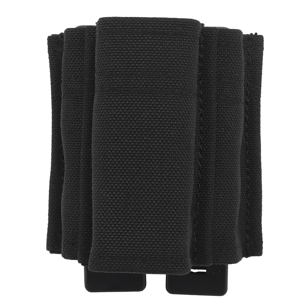 9mm/5.56 Magazine Pouch Tactical Pistol Mag Pouches Militar Double Mag Bag Hunting Airsoft Holder With FAST Nylon Support Clip