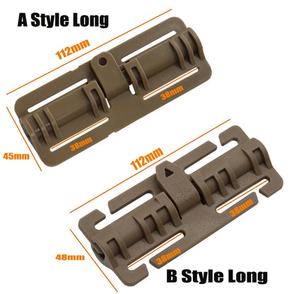 1 Pair Tactical Vest Quick Release Buckle Rapid Open Connector Hunting Vest Cummerbund Shoulder Webbing Connector Accessories