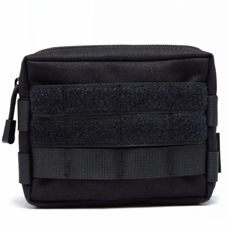 Outdoor EDC Hunting Tatical Molle Pouch Waist Pack Clutch Outdoor Coin Cell Phone Bag Nylon Portable Men Toiletry Bag