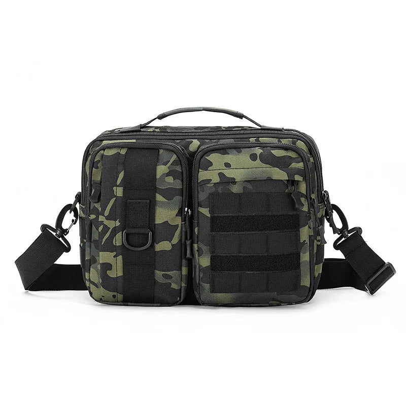 Outdoor Trekking Tactical Handbags Shoulder Bag Camping for Men Hiking Travel Climb Fishing Sling Crossbody Molle Messenger Bag