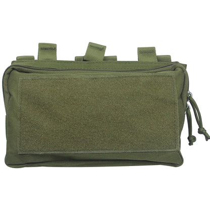 Tactical Triple Magazine Pouch Double Layer Molle Admin Pouch Quick Access Open Up Design for M4 M16 PMAG AK Hunting Accessories