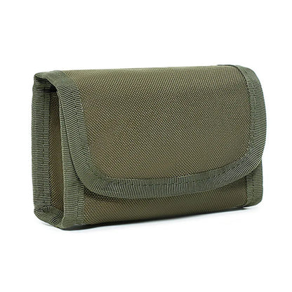 10Grids Shotgun 12GA  Ammo Pouch, Tactical MOLLE Waist Bag for 10Rounds, Vest Nylon EDC Shell Holder for Outdoor Range & Hunting