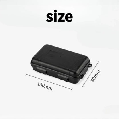 1PC Small EDC toolbox, outdoor camping survival kit, shockproof and waterproof water tank,outdoor survival storage box