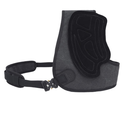 Handmade Leather Field Shield Shoulder Pad Archery Half Chest Protector Guard Shirt Pad Padded Protector Pad For Right Left