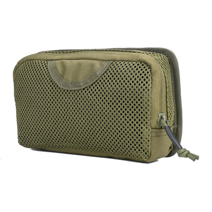 Tactical Internal Mesh Pocket Modular Insert Pouch Hook Loop Fastener Hunting Vest Backpack Organizer EDC Tool Admin Pack Bag