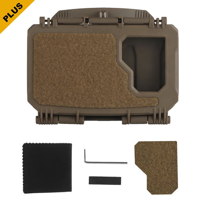Tactical Phone Case Mobile Phone Admin Map Navigation Holder MOLLE Vest Plate Carrier Chest Protection Box for Smartphone