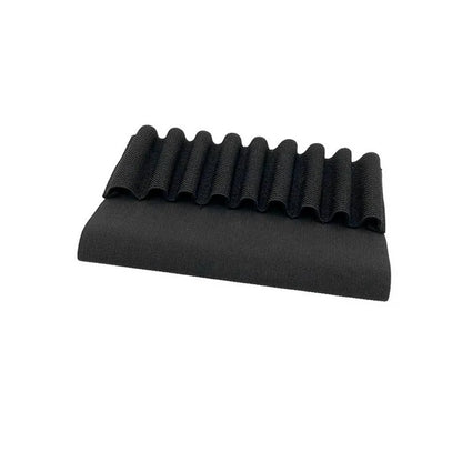 9 Rounds Rifle Buttstock Shell Ammo Holder Cartridge Shot Gun Shell Magazine fits most hunting rifles Elastic Nylon Black