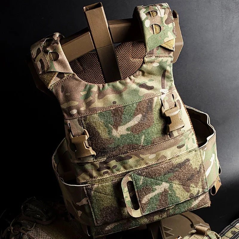 FCPC Slickster Plate Carrier Ferro Style Minimalistic Multi-Mission Tactical Vest Lightweight Airsoft Hunting V5 Vest Body Armor