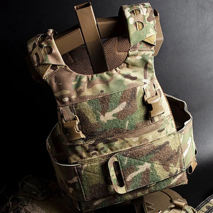 FCPC Slickster Plate Carrier Ferro Style Minimalistic Multi-Mission Tactical Vest Lightweight Airsoft Hunting V5 Vest Body Armor