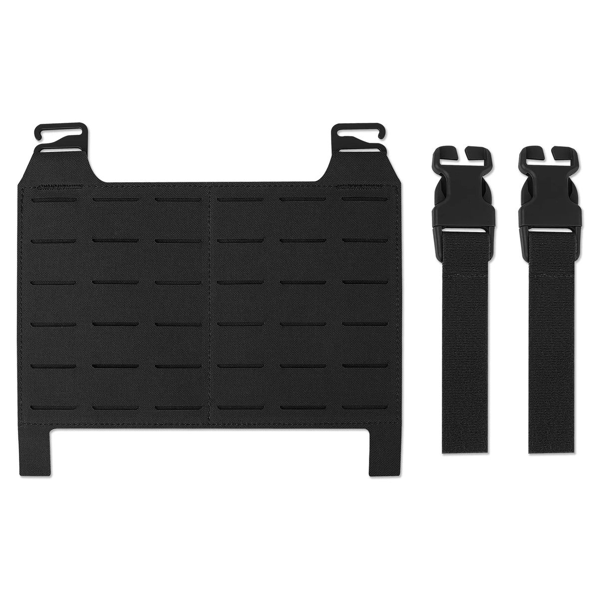 KRYDEX Tactical MOLLE Front Panel Detachable Flap Adapt G Hook Buckle For Hunting Vest Plate Carrier Chest Rig Accessories