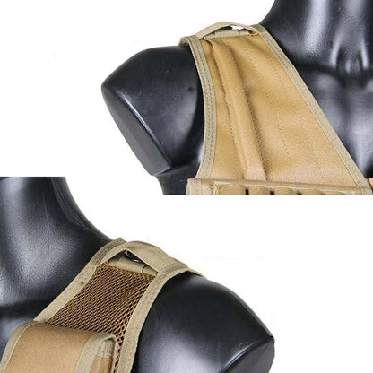 Tactical Vest Multi-Pocket Jungle Combat Security Hunting Outdoor CS Game Airsoft Training Protection Jacket