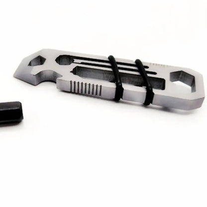1 pc Outdoor Wrench Inner 6 Angle Wrench Multifunctional EDC Key Combination Hand Tools Camping Kit