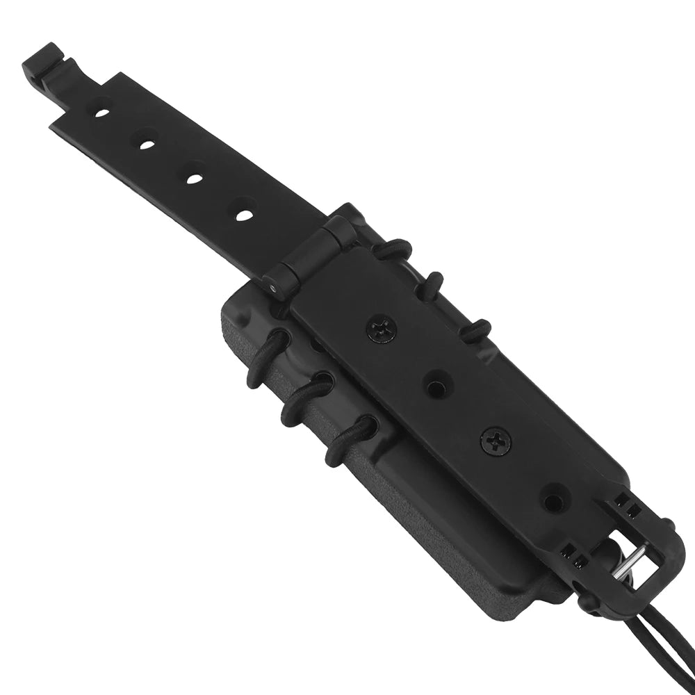 &Tactical Pistol Magazine Pouch Long Style Molle 9mm .40 Urban Assault Quick Pull Mag Case Hunting Airsoft Paintball Equipment