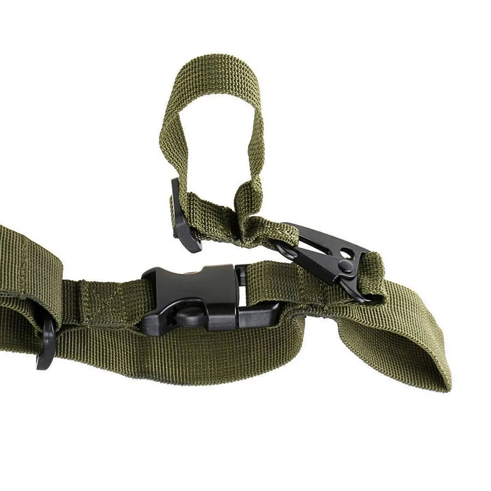 Tactical 1/3 Point Sling Shoulder Strap Multi-function Slant Strap Outdoor Hunting Field Survival Training Tape Accessories