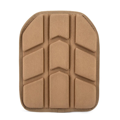 2 Pieces Removable Molded Tactical Vest Pad for Paintball Game Vest Tactical Plate Carrier Vest Cushion 26x33cm