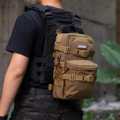 Tactical Hydration Pack Backpack Outdoor Nylon Water Bag with 3Liter Bladder Bags for Hunting Hiking Climbing Hydration Bag