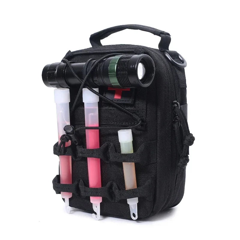 EDC Medical Pouch Survival EMT Emergency Tool Bag Waist Pack Camping Hunting Pouch First Aid Kit Bag Shoulder Strap NOT Included