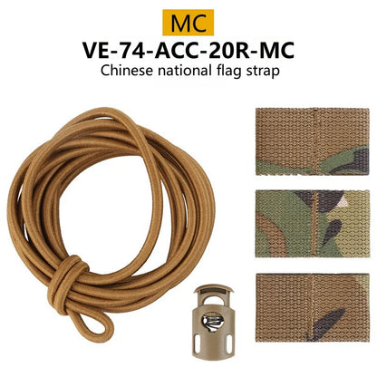 Ophidian Tac Tactical Bungee Elastic Fasten , MOLLE Vest Tool Organizer Cord Attachment Kits for Outdoor Camping Hunting EDC
