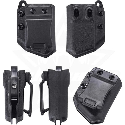 OPHIDIAN 9mm/.40 Double Row Magazine Pouch IWB/OWB for Gk CZ S&W H&K SIG P365 Pistol MAg Magazine Box Airgun Hunting Equipmen