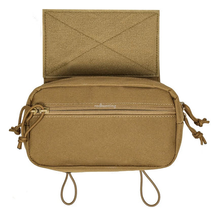 Tactical Dump Drop Pouch with Hook and Loop for JPC CPC AVS Vest Utility Tool Bag Airsoft Paintball Hunting Accessories