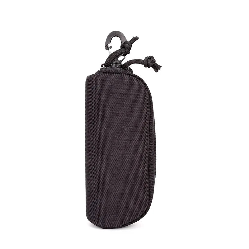 Hard Shell Glasses Pouch Sunglasses Tactical Molle EDC Waist Pack Utility Outdoor Hunting Accessories Organizer Eyeglasses Case