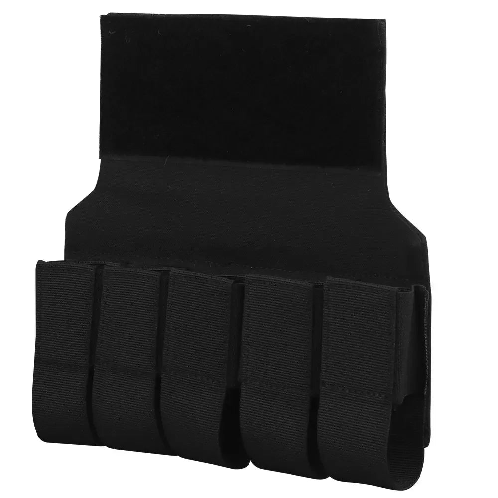 M203 Grenade Sub Pouch 5 Round 40MM Banger Hanger Chest Rig Abdominal Tactical Vest Plate Carrier Accessories