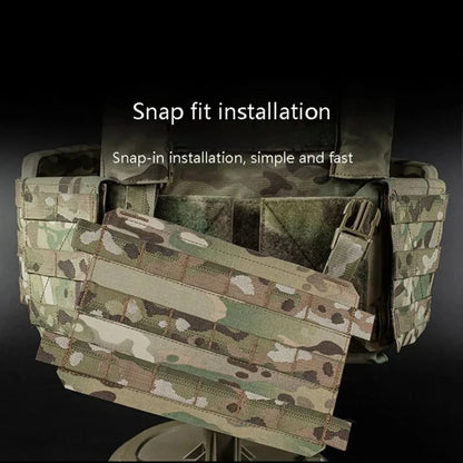 Tactical MOLLE Placard Chest Rig HS Style Thorax Vest Plate Carrier Front Flap Panel LV119 Mission Expansion Hunting Accessories