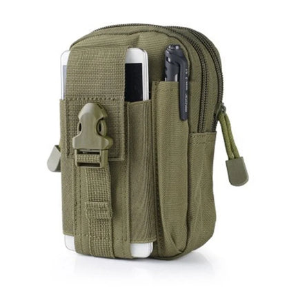 Mobile Phone Case Pouch Waist Bag Waterproof Nylon Multifunction Casual Men Waist Pack Male Small Bag