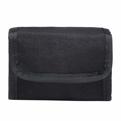 Multi functional accessory bag with fixed elastic band inside, flip cover design, snap fastener for more secure fixation