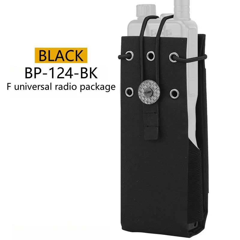 Multi Functional Molle Radio Walkie Talkie Pouch Waist Bag For MPU5 PRC163 152 148 Interphone Holster Outdoor Vest Accessories
