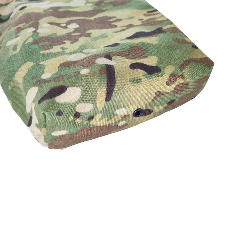 Airsoft Molle Foldable Pouch Tactical EDC Dump Pouch Extended Gear Multicam Lower Hanging Recycling Storage Abdominal Bag