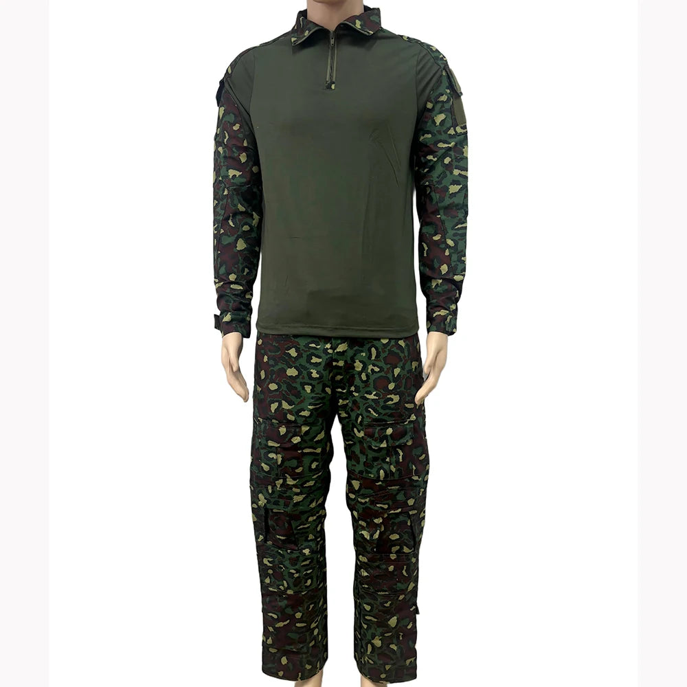 G2 Frog Suit American Training Suit Set Ghana Leopard Print Camouflage Outdoor Tactical Wear-Resistant And Breathable