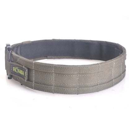 50cm 2 inch Width Ronin Style Tactical Molle Belt Outdoor Hunting Double Layer Belt Molle System Belt