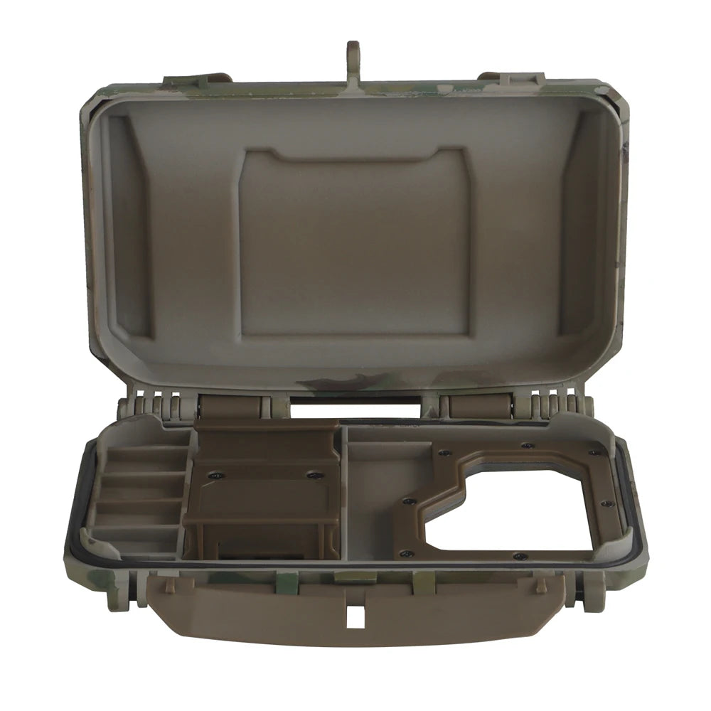 Tactical Phone Case Mobile Phone Admin Map Navigation Holder MOLLE Vest Plate Carrier Chest Protection Box for Smartphone