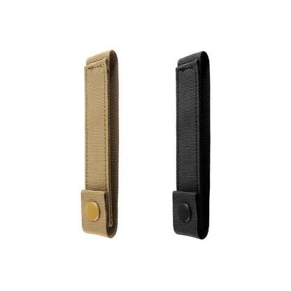 1/2/3pcs Outdoor Molle Strap 6 inch Tactical Molle Strap Molle Webbing Straps Attachment Snap Strap Nylon Thumb Snap Straps
