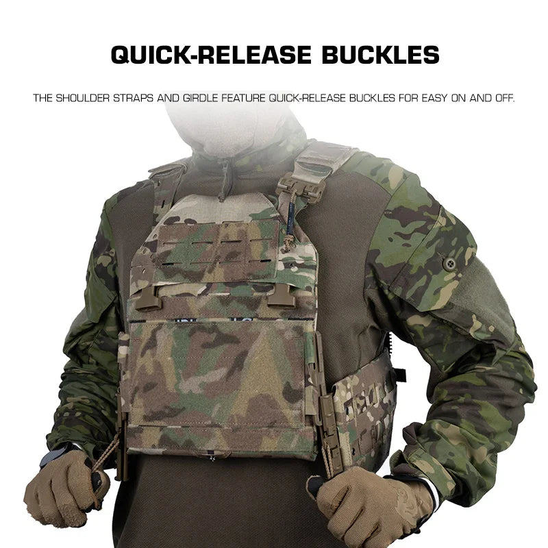 Lv-120 Modular Tactical Vest Tactical Chest Rig Men's Soft Game Equipment Vest Tactical Hunting Cos Movie Props