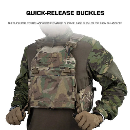 Lv-120 Modular Tactical Vest Tactical Chest Rig Men's Soft Game Equipment Vest Tactical Hunting Cos Movie Props