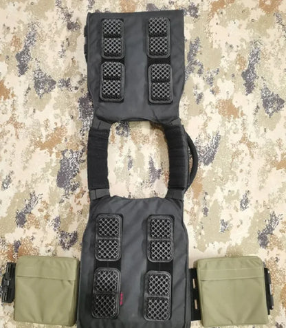 NewOutdoor Sports Grid Stress Reducing High Elasticity Lattice Vest Breathable Pad