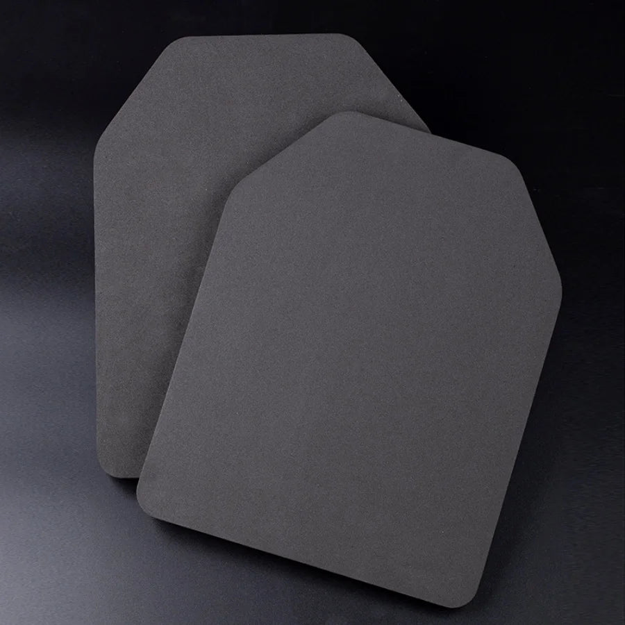 2pcs Thickened Airsoft Vest EVA Plates Body Carrier Vests SAPI Shock Plate for Outdoor Hunting Paintball Game Protective