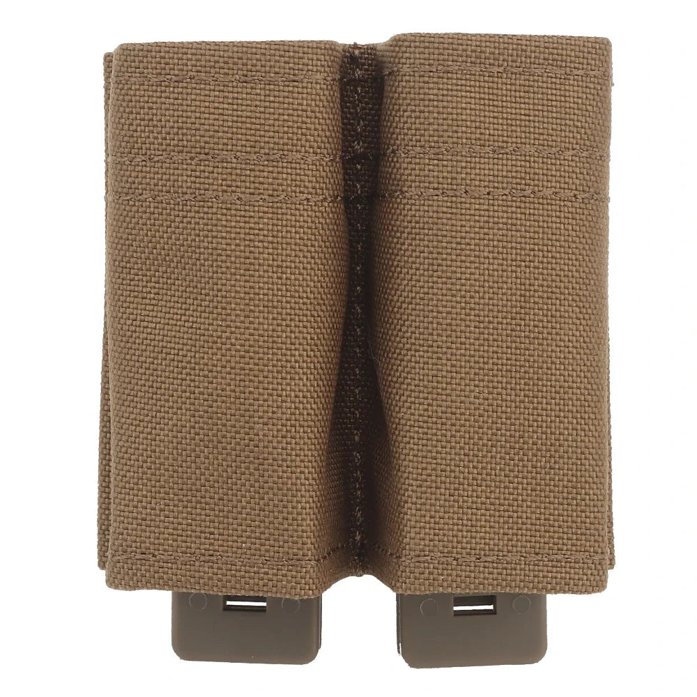 Hunting pistol magazine bag FAST 9mm single Mag bag double Mag hunting air gun holder with nylon support clip