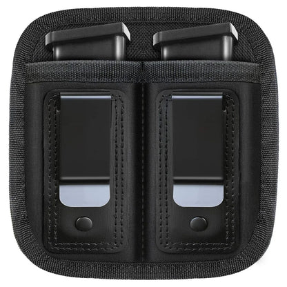 Nylon Magazine Pouch Holster Pistol 9mm Concealed Carry Mag Case with Clip  19 21  92 Handgun Mag Pouch