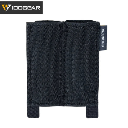 IDOGEAR Tactical Double Magazine Pouch for 9mm Mag DOPE Insert Mag Holder 35113