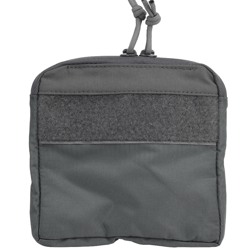 Tactifans DOPE Front Flap Kangroo Insert Half Pocket Nylon For FCPC V5 Plate Carrier Chest Rig Tactical Hunting Vest