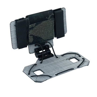 BOOIU New MOLLE Foldable Navigation Board Airsoft Mobile Phone Holder Mount Airsoft Hunting  Tactical Vest Chest Outdoor Gear